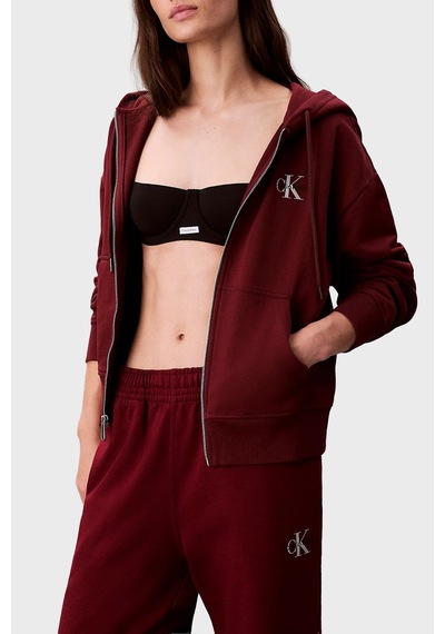 Calvin Klein Bayan Pantolon Lv047b235g Wcv Bordo Bordo