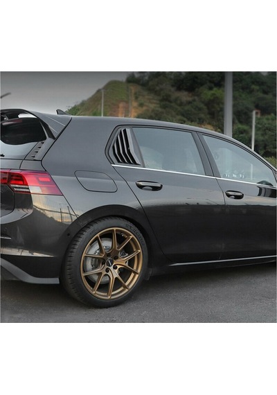 Volkswagen Golf 8 Kelebek Cam Kaplama Piano Black 2021