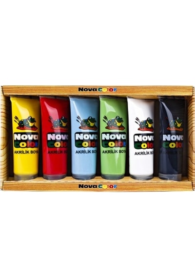 Nova Color Akrilik Boya 6*75 ML