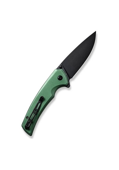 Sencut Serene Green Aluminum Handle Black D2 Blade Kamp Çakı Yeşil