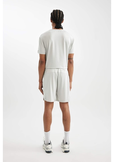 DeFactoFit Standart Fit Normal Kesim Sporcu Kısa Paça Şort C9176AX24AUGR493