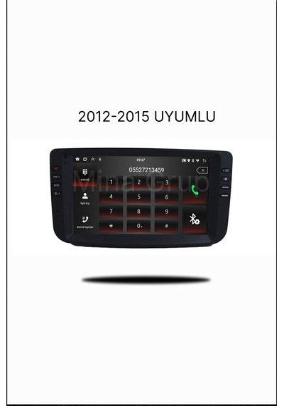 Snp Serisi Fiat Linea Punto Yeni Göğüs Uyumlu 9 İnç 4-64 Gb Multimedya Geri Görüş Kamera li 9"