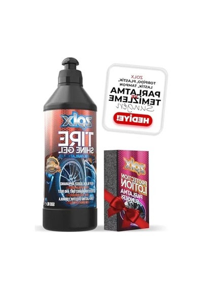 Lastik Temizleme Jeli, 500ml + Sünger Hediyeli