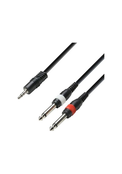 Tunex Mr-500 1 Stereo 2 X 6.35 Mm Erkek 5 Metre Pc Telefon Amfi Ses Sistemi Kablosu