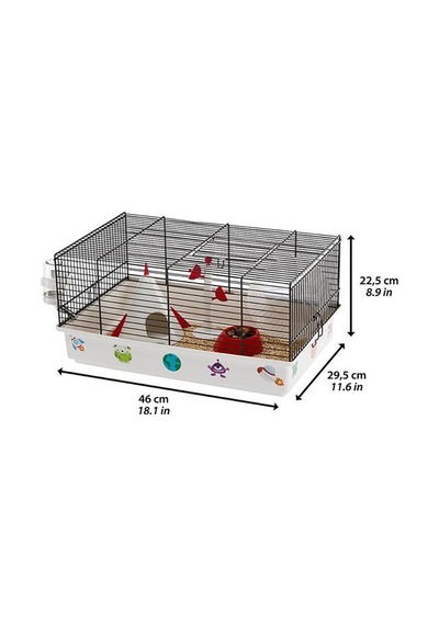 Ferplast Criceti 9 Hamster Kafesi Uzay Temalı