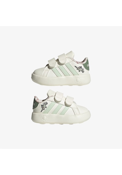 adidas Grand Court Dıno Cf I Bebek Beyaz Spor Ayakkabı Jı3898 Beyaz