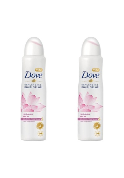 Dove Nemlendirici Bakım Sırları Dogma Lotus Kadın Sprey Deodorant 2 x 150 ML