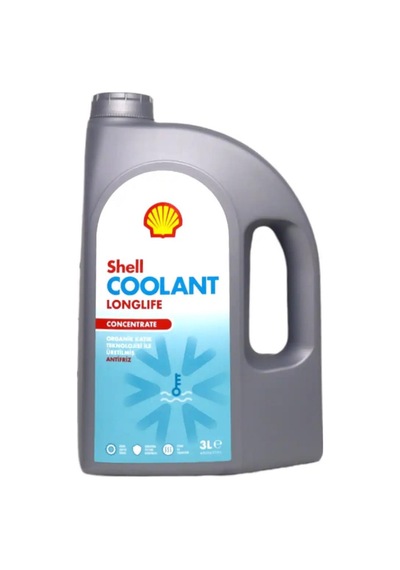 Shell Coolant Longlife Kırmızı Concentrate 3 Lt Antifriz Saf