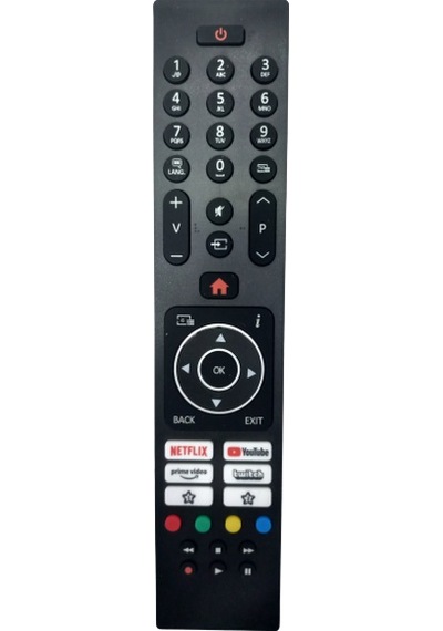 Vestel Uyumlu Lcd Netlix-youtube-prime Video-twitch Tuşlu