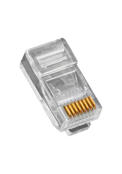 Ontech - Orıng Mpc6u3ez Cat6 Plug U/utp Ezrj45 Yeni Nesil Altın Uç Konnektör 100 Lü Paket