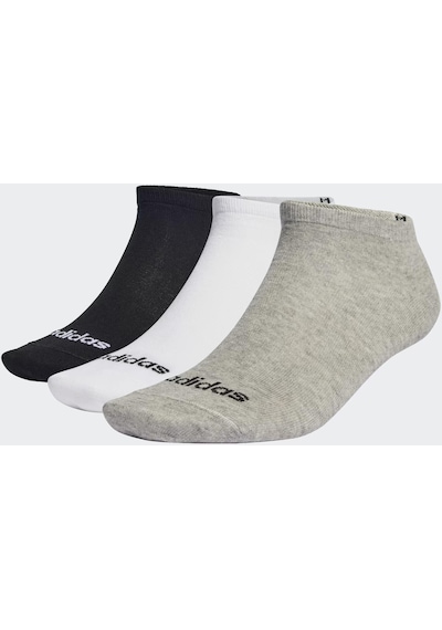 Adidas Thin Linear Low Cut 3p Çorap 001