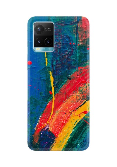 Y21a Kılıf Silikon Desen Özel Seri Ressam Sulu Boya 1600
