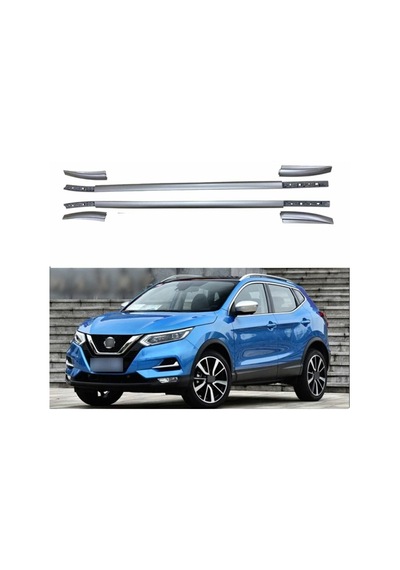 Nissan Qashqai Tavan Kenar Rayı Çıtası Oem Krom 2014-2021 8v