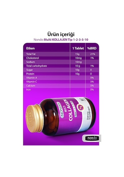 Nondo Multi Kolejen 60 Tablet