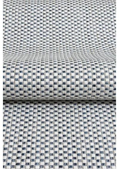 Fresco Ekru Lacivet İskandinav Jüt Yıkanabilir Halı Kilim Balkon Teras Salon Koridor Halısı 20521b, 100 X 200