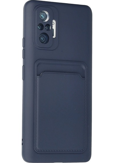 Uryport Xiaomi Redmi Note 10 Pro Kılıf Kelvin Kartvizitli Silikon - Lacivert Çok Renkli