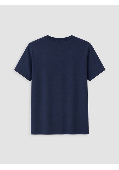 LC Waikiki Lc Waıkıkı Lacivert Slim Fit Modal Kumaş Tişört /02