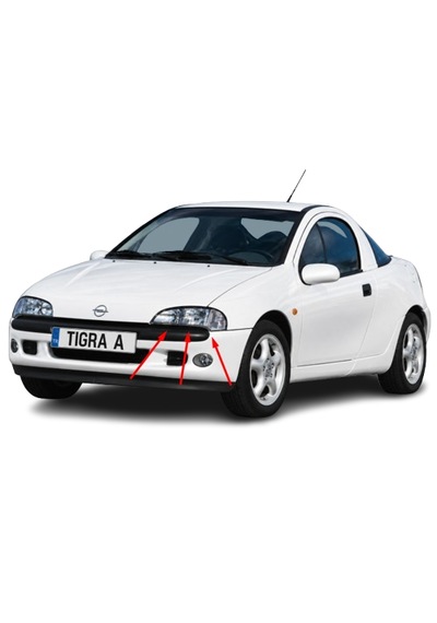 Opel Tigra A 1995-2001 Arası Depo Marka Sağ Ve Sol Far Takım 1216523 / 1216524