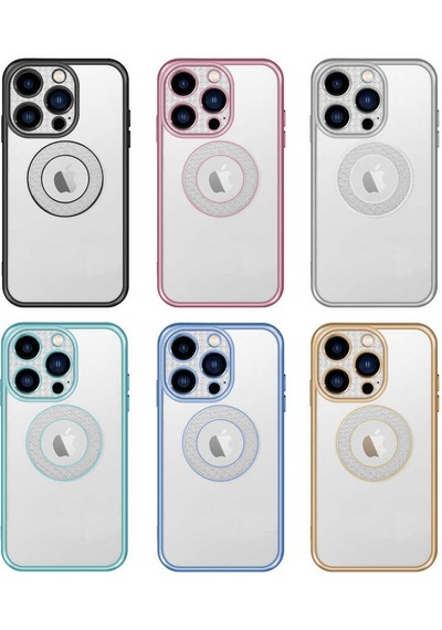 Apple Uyumlu iPhone 13 Pro Uyumlu Kamera Korumalı Logo Gösteren Zore Esta Kılıf-yeşil Yeşil -