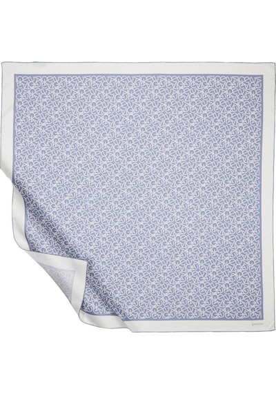 İpekevi Twill İpek Eşarp - Typo Monogram - Mor - Fondöten
