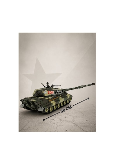 Akx535-1 Tiger Iı Panzerkampfwagen Tiger Ausf. B 2.4 Ghz Uzaktan Kumandalı Tank 15 Fonksiyonlu