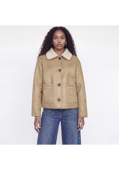 Jack & Jones Kadin Ispanyol Yaka Dügmeli Ceket - Sadie - 12301321 Cornstalk