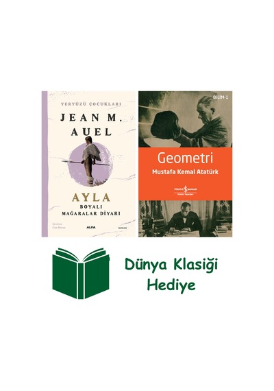 Yeryüzü Çocukları 6 - Ayla - Boyalı Mağaralar Diyarı + Geometri + Dünya Klasiği Hediye