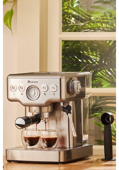 Karaca Coffee Art 1353 Süt Köpürtücülü 20 Bar Basınçlı Espresso Kahve Makinesi
