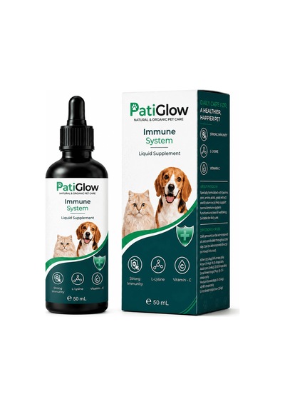 Patiglow Kedi Ve Köpek Bağışıklık Destek Damlası 50 Ml
