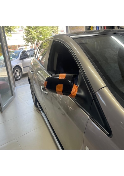 Fiat Bravo Batman Yarasa Ayna Kapağı Piona Black Abs