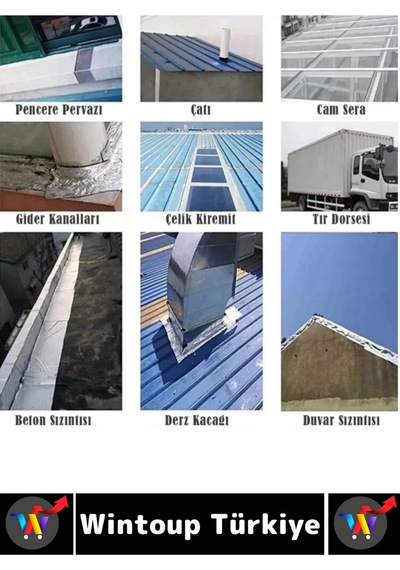 Tamirbandı Suya Neme Küfe Toza Dayanıklı Çok Amaçlı Montaj Onarım Bantı 48 Mm X 10 Metre Dörtlü Set