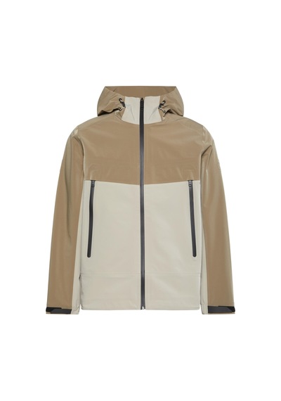 Calvin Klein Ls 3l Colorblock Tech Shell Wınd Kahverengi Erkek Ceket
