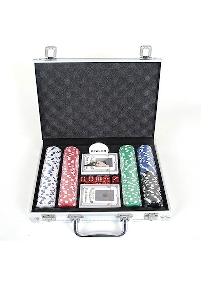 200'Lü Poker Seti Metal Çantalı