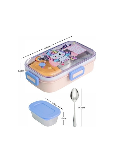 Akıllıelma-lunch Box Beslenme Kabı Çelik İthal Enjoy Krem K.2537 92553 0237 Krem