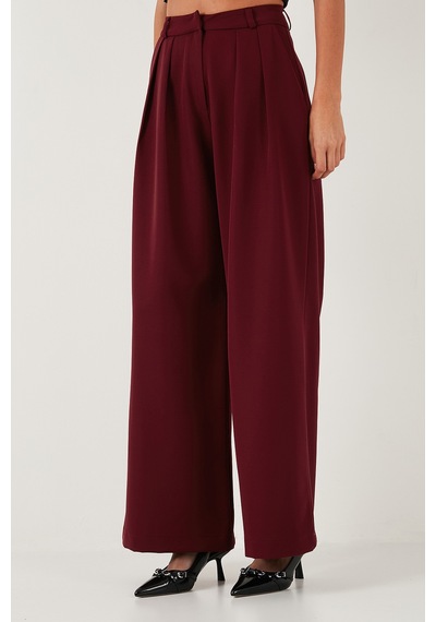 Lela Bayan Pantolon 6522016 Bordo Bordo