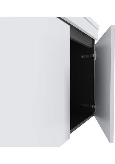 Teta Home Tokyo 100 Cm Mdf Banyo Dolabı Seti Antrasit - Beyaz Teta Home Tokyo 100 Cm Mdf Banyo Dolabı Seti Antrasit - Beyaz