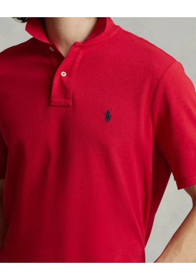 Polo Ralph Lauren Polo Yaka Erkek T-shırt 710666998003 Kırmızı