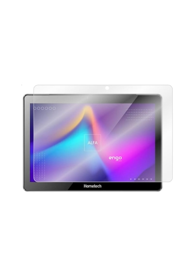 Hometech Uyumlu Alfa 10yc 10.1 İnç Mat Ekran Koruyucu Şeffaf