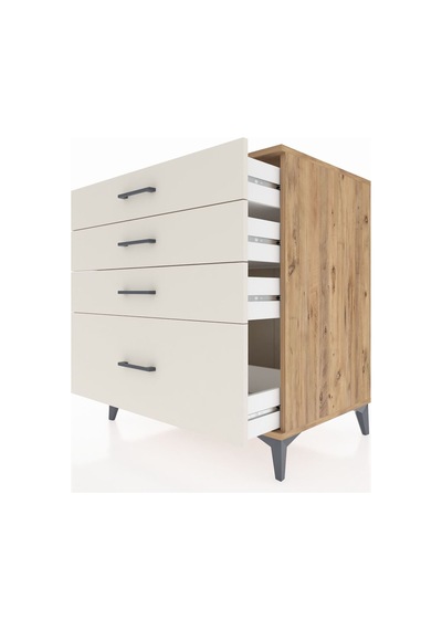 Kronos Şifonyer 4 Çekmeceli 88x59x96 Çam-aytaşı Atlas Çam