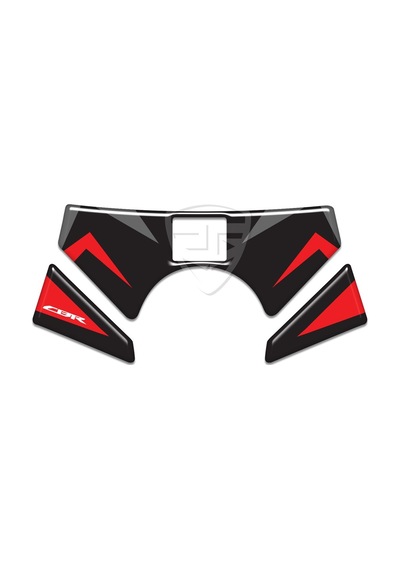 CBR 250 Tank Pad Set Kırmızı Siyah