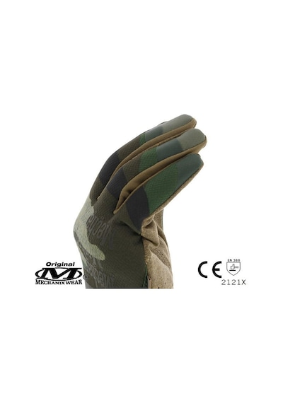 Mechanix Wear® FastFit Woodland Camo Tactical Eldiven Kahverengi
