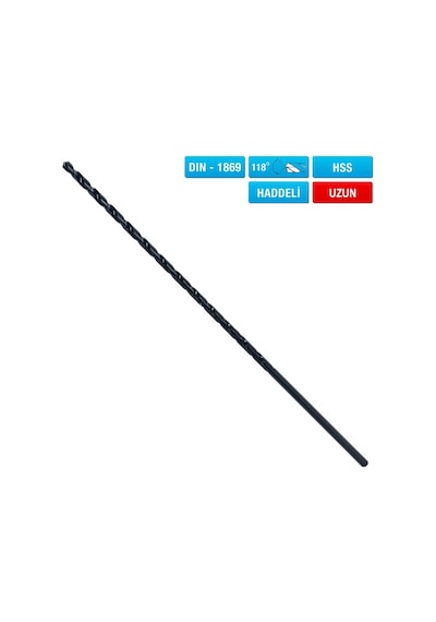 6327 Hss Uzun Matkap Ucu 5.0x245 Mm