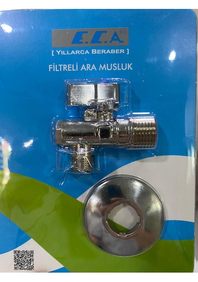Eca Filtreli Ara Musluk 15 Adet Gri