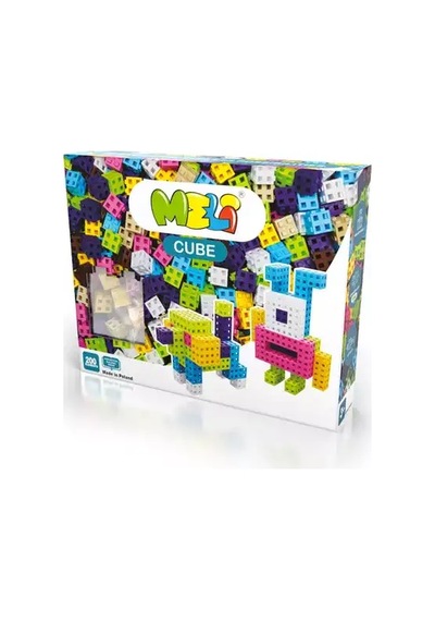 Meli Cube Pink 200 Parça Blok Seti 50812