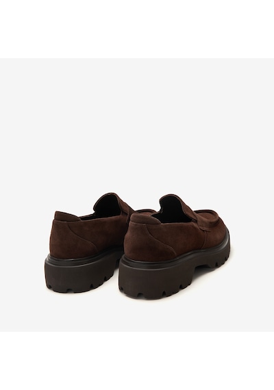 Kahve Süet Sneaker Erkek Ka-c30504 John May Munıh Kahverengi