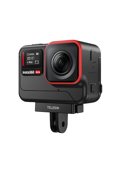 Ayex Telesin S7-jbk-06-tıs Manyetik Hızlı Bırakma Adaptörü Insta360 X5, X6, Ace Pro Ve Ace Pro 2 İle Uyumlu