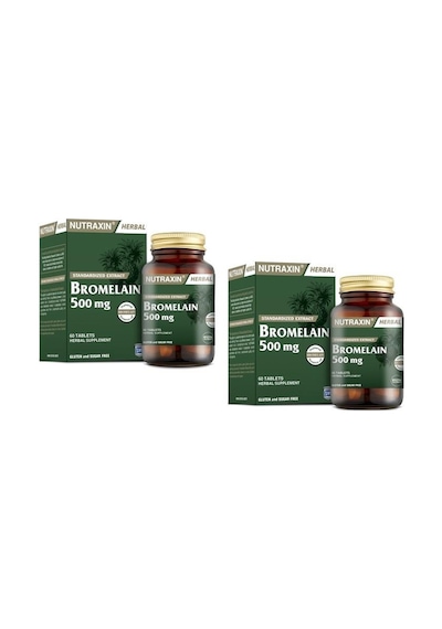 Nutraxin Bromelain 60 Tablet 2 Adet