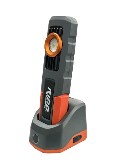 Rico 600 Lümen Şarjlı Led Lamba Standlı Siyah