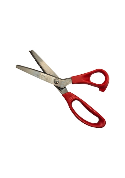 Plastik Saplı Sürfile Zikzak Makası 9-1/4 İnç 23.3cm / A-85