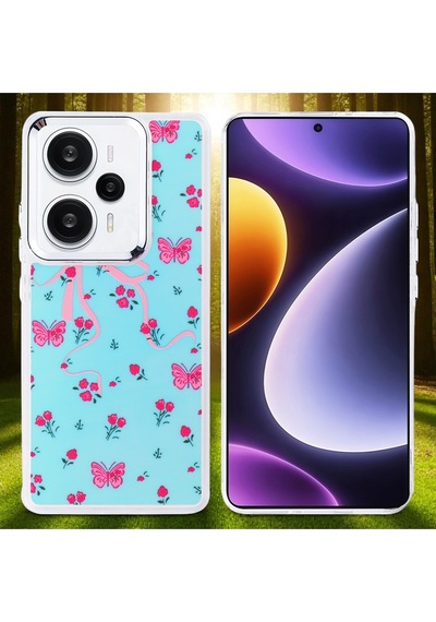 Xiaomi Redmi Note 13 Pro 4g Kılıf Figür Desenli Elde Kaymaz Soft Silikon Kapak